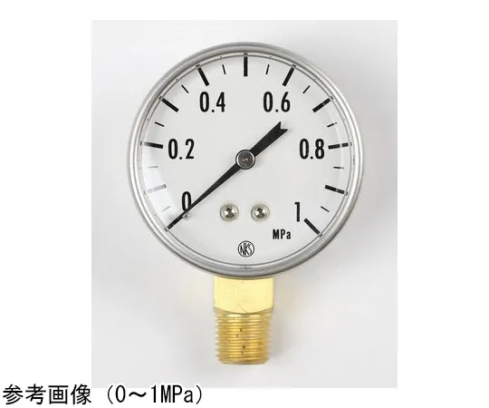65-4316-80 Small Pressure Gauge (50Φ) 0.1 MPa GK20-271