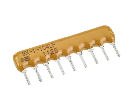 63-4852-60 Bourns Bussed Resistor Network 100kΩ ±2% 8 Resistors, 1.13W Total, SIP package 4600X Through Hole 4609X-101-104LF