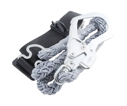 62-3982-47　［Discontinued］Safety Belt with Rotary Hook Black　NO.AGH-16RC