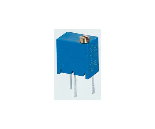 63-4850-26 500kΩ Through Hole Trimmer Potentiometer 0.25W Top Adjust Bourns 3266 Series 3266W-1-504LF