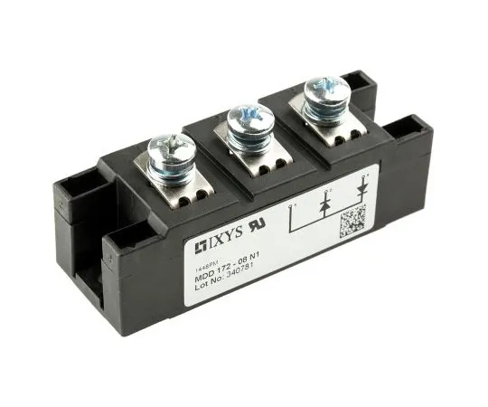 63-4933-28 IXYS 800V 190A, Dual Silicon Junction Diode, 3-Pin Y4 M6 MDD172-08N1 MDD172-08N1