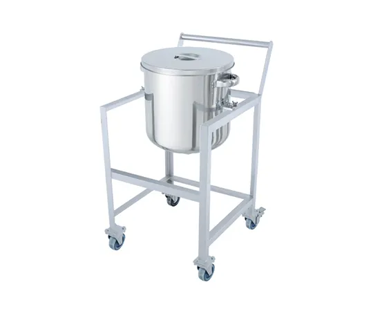 64-5068-30 Stainless Steel *** plate type Universal Container 35L with Stand (with handle and lid) DT-ST-ASCC-36
