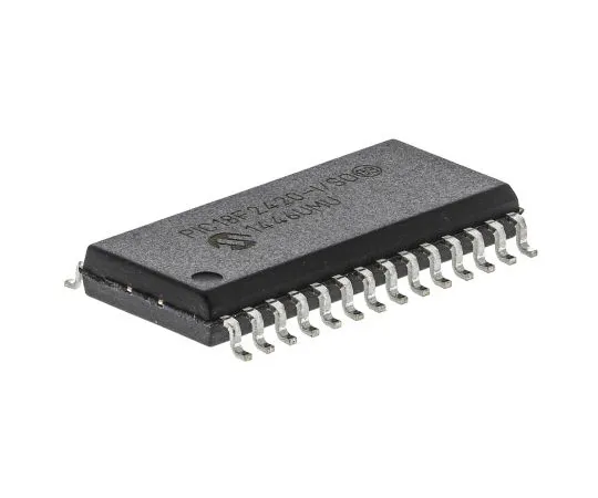 63-4895-83 Microchip PIC18F2420-I/SO, 8bit PIC Microcontroller, 40MHz, 16 kB, 256 B Flash, 28-Pin SOIC PIC18F2420-I/SO
