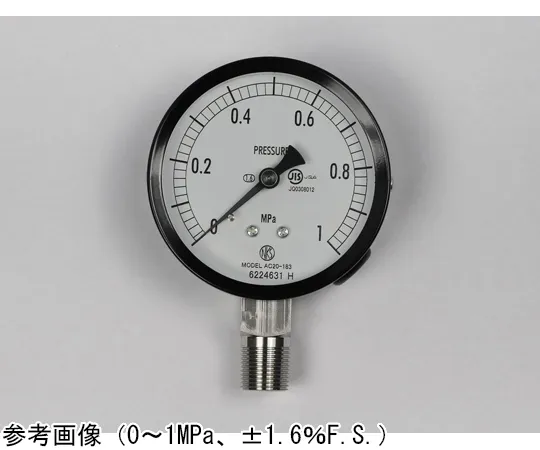 65-4278-58 Normal Pressure Gauge (Φ75) Vertical A Frame 0.16 MPa AC20-183