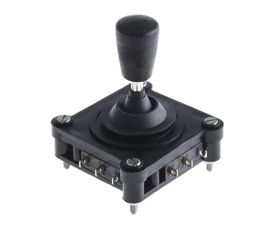 63-4815-60 IP65 Joystick Switch, 2 axes, 6 A@ 250 V ac Solder 250V ac, -20 → +50°C 1V1-5F-11-87