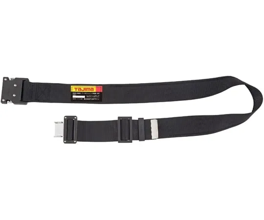 67-0337-44 Waist Belt Aluminum One-Touch Black Buckle Curve L Black BWBCL145-BK