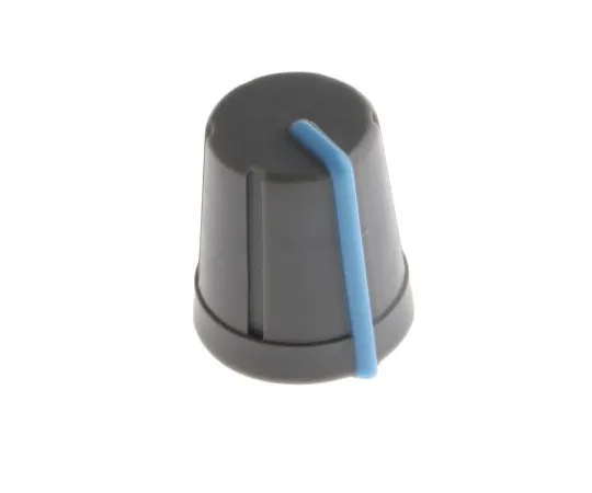 63-4805-54 RS PRO Potentiometer Knob, Push-On Type, 13mm Knob Diameter, Grey, D Shaped Shaft Type, 6mm Shaft 467-5973