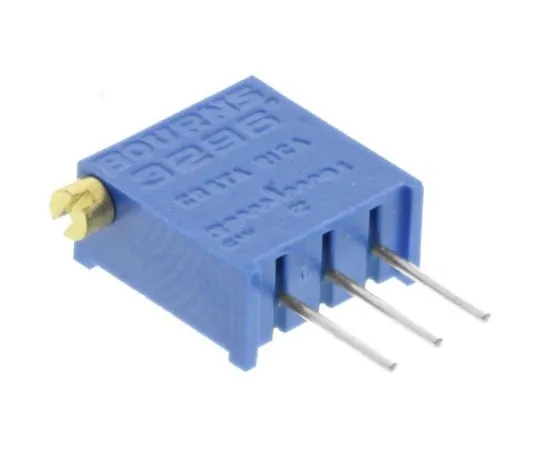 63-4850-65 20kΩ Through Hole Trimmer Potentiometer 0.5W Side Adjust Bourns 3296 Series 3296X-1-203LF