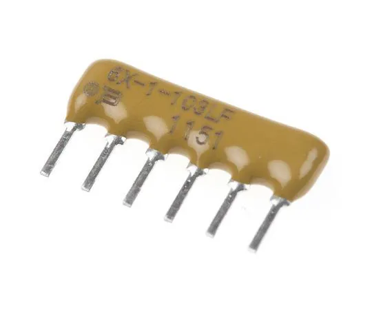 63-4852-28 Bourns Bussed Resistor Network 330Ω ±2% 5 Resistors, 0.75W Total, SIP package 4600X Through Hole 4606X-101-331LF