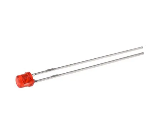 63-4744-32 2.5 V Red LED 3mm Through Hole, Kingbright Cylindrical L-1334SRT L-1334SRT