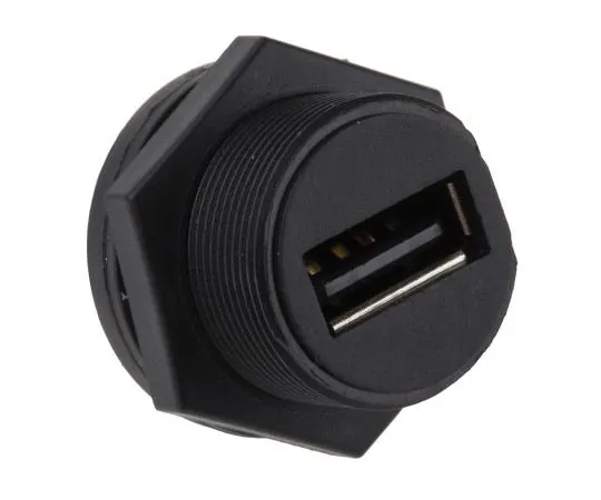 63-4662-04 RS PRO, Straight, Panel Mount, Socket Type Mini IP67 USB Connector 111-6760