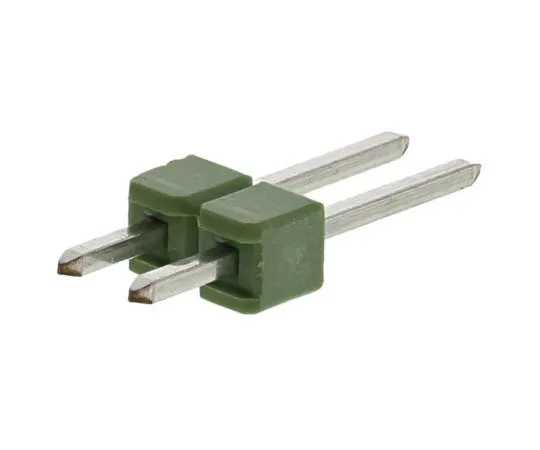 63-4934-59 TE Connectivity AMPMODU MOD II, 2 Way, 1 Row, Straight Pin Header 826926-2
