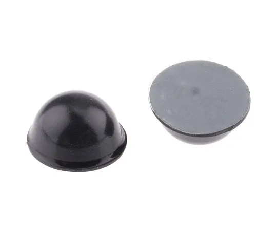 63-4664-51 Bampon Cushioning Product Round Hemisphere Black Height 9.7 mm SJ5017BLACK