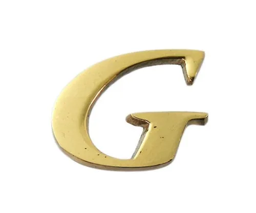61-7430-57 Brass Gold Characters Large Characters G QL20-G