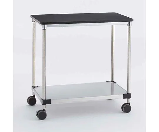 64-3539-19　［Discontinued］Labowork Erecta Cart top board + shelf board (430 Solid Erecta Shelf) W 637 x D 490 x H 790 mm　LBC4SMS61BK2