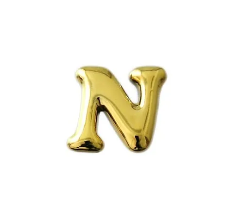 61-7421-21 Gold Characters Small N ABG15-N