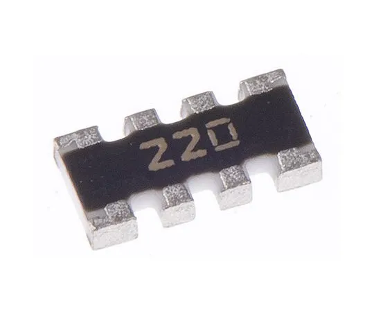 63-4853-21 Bourns CAY16 Series 22Ω ±5% Isolated SMT Resistor Array, 4 Resistors, 0.25W total 1206 (3216M) package Convex CAY16-220J4LF
