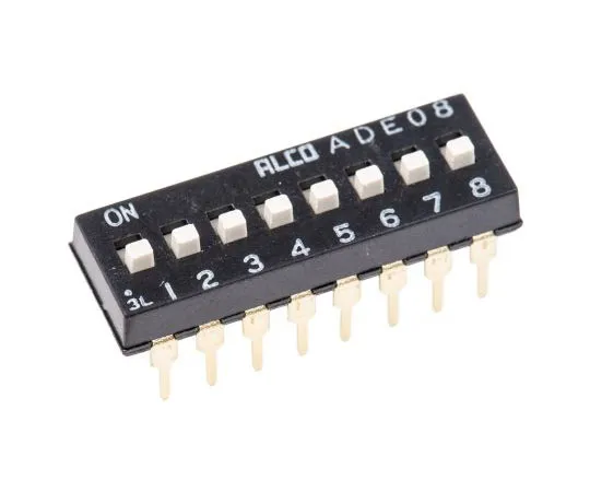 63-4702-26 8 Way Through Hole DIP Switch 8P ADE0804