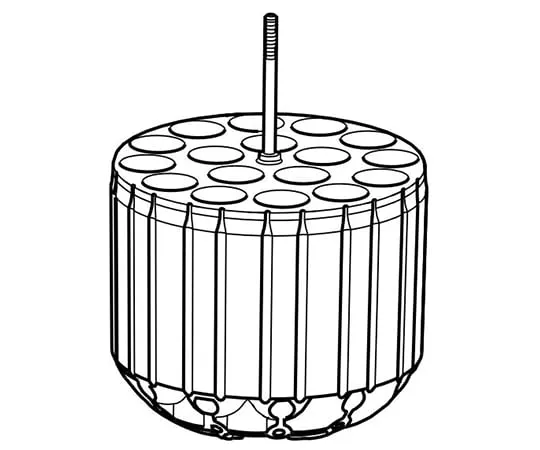 63-8460-76 Adapter for 12 x 75mm S-4 x 400 5910 711.000