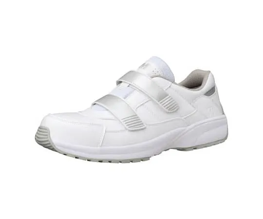 67-3127-46 JSAA Class B Certified Ultra-Light Anti-Static Sneakers with Toe Box White 22.0 cm SL-615S-W-22.0