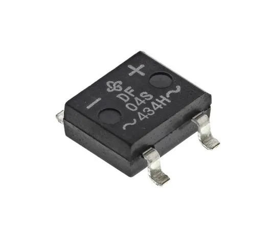 63-4898-53 Vishay DF04S-E3/77, Bridge Rectifier, 1A 400V, 4-Pin DF-S DF04S-E3/77