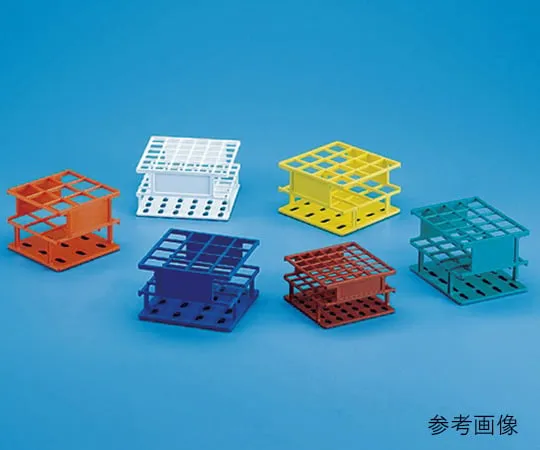 62-2939-84 Test tube Racks Half 13 mm for 36pcs Blue 201015-B 201015-B