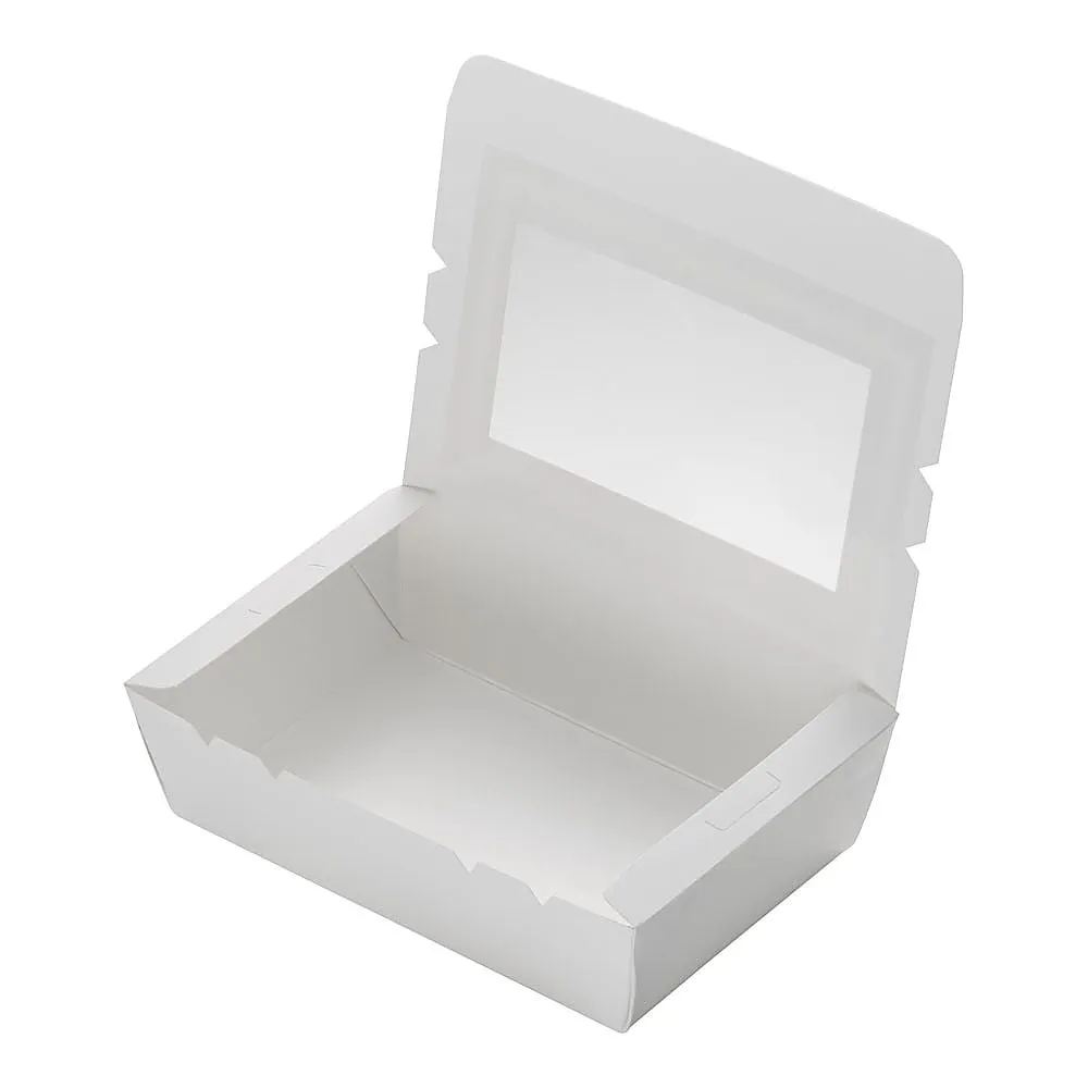 64-9289-33 Window Lunch Box White (50 pcs) S XLV0702