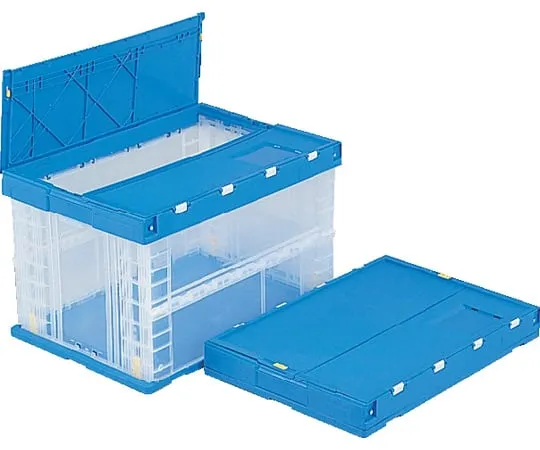 67-7114-75 Container P75B-2 Transparent/Blue 55198000TMBL