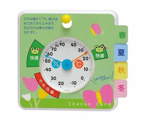 61-6865-53　［Discontinued］Thermo-Hygrometer 112 x 125 x 22mm 105G (Blister Pack)　TM-2360