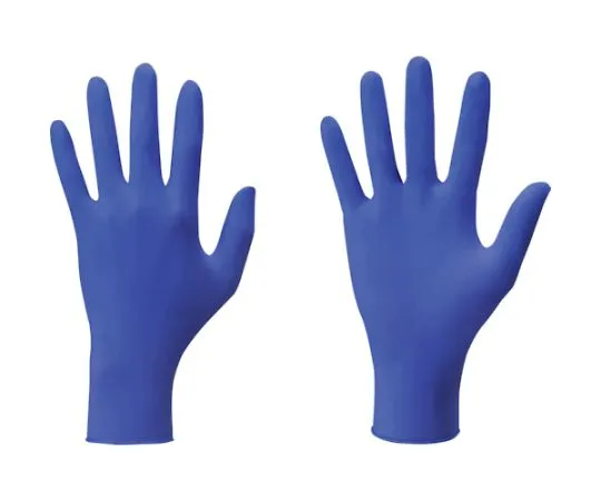 67-6859-68 No. 889 Nitrile Gloves 200 pcs S Size Purple 1 Box Nitrile Rubber Disposable Gloves Without Powder NO889-S
