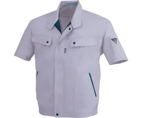 65-8455-54 Short Sleeve Blouson Violet 3L 5010-48-3L