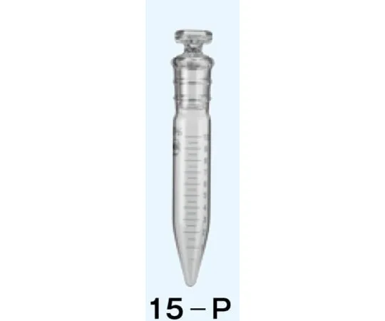 65-8671-34 Centrifuge Tube White Minimum Scale 0.2 mL 10 mL TS15, Diameter 18 x Total Height 118 mm 15-P