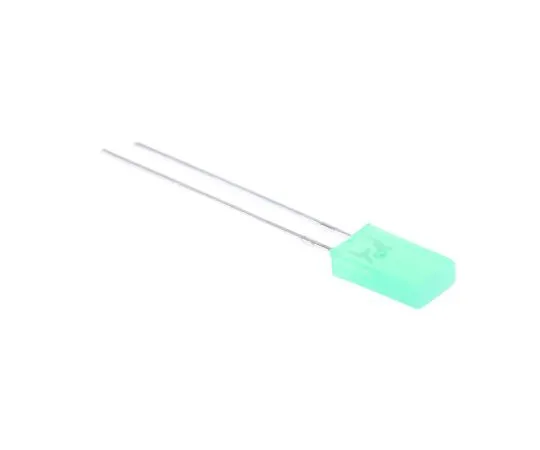 63-4744-25 2.2 V Green LED Rectangular Through Hole, Kingbright L-383GDT L-383GDT