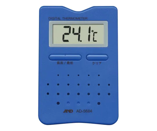 62-3805-12　［Discontinued］Digital Home Thermometer (Blue)　AD-5684BL