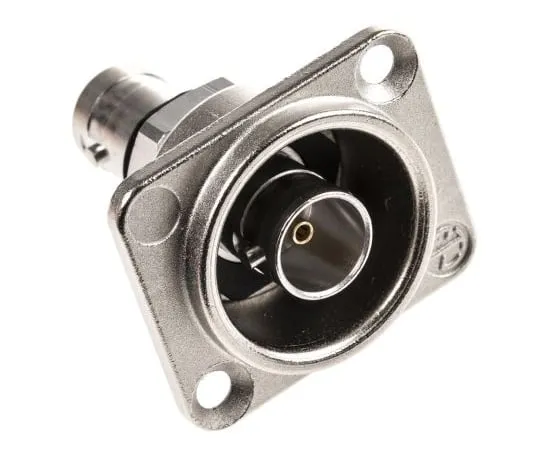 63-4784-48 Neutrik NBB Series Vertical 75Ω Panel Mount Bulkhead Fitting BNC Connector, jack, Crimp Termination NBB75DFI