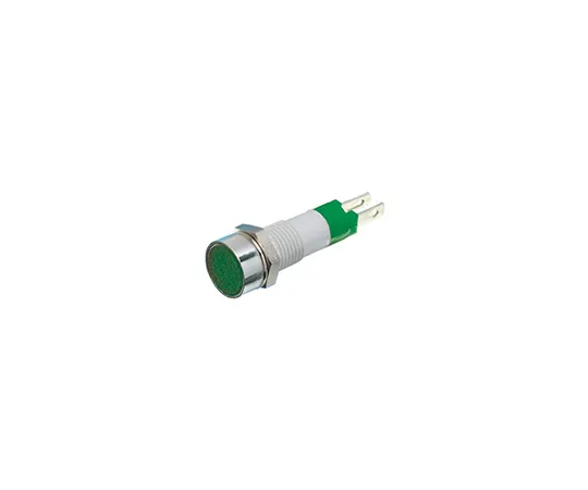 63-4774-94 Signal Construct Green Indicator, Tab Termination, 12 → 14 V, 8mm Mounting Hole Size SKCD08212