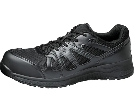 67-6633-90 JSAA Class A Certified Active Safety Work Sneakers AS-10 Slim Design (Width EE) Black 22.0 cm AS-10BK-22.0