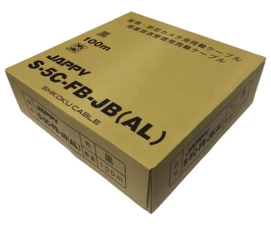 62-3146-25 Aluminum coaxial Cable (security camera, satellite broadcasting) black S-5C-FB-JBAL