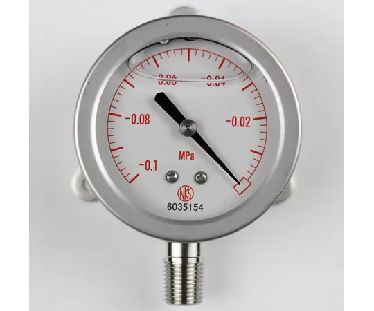 65-4323-96 Glycerine Included Pressure Gauge (60Φ) -0.1~0 MPa Vacuum Gauge (Negative Pressure Gauge) GV50-273