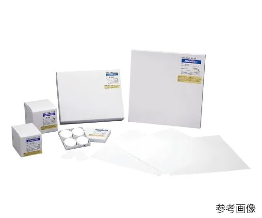 4-908-42 Glass Filter Paper GB-100R 100 Pieces 36321021
