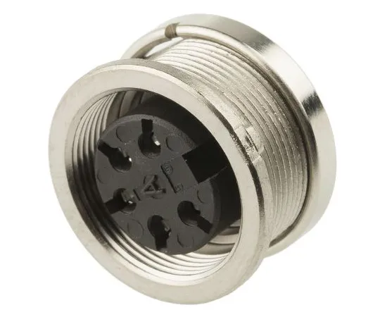 63-4890-65 Amphenol C 091 A Series Panel Mount Connector, 5 contacts Socket T3363 000