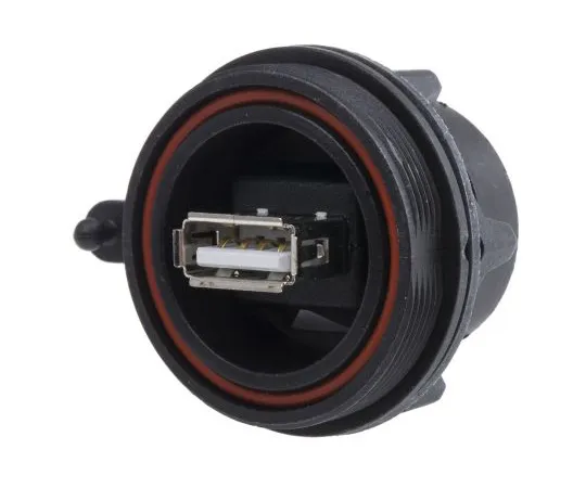 63-4806-29 Bulgin Buccaneer Series, Panel Mount, Version 2.0 Type A USB Connector, Receptacle PX0842/A