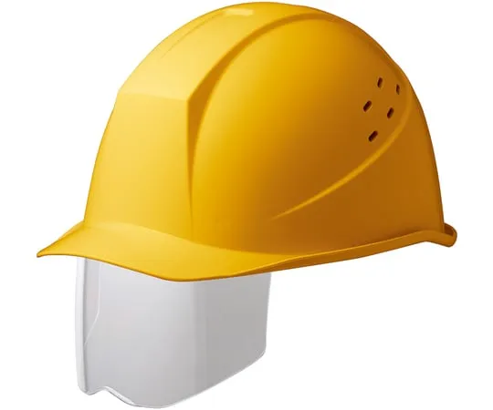 67-6630-08 ABS Helmet (Windflow/Shield Surface/Vent) Yellow SC-11BVSRA3-UP3-Y