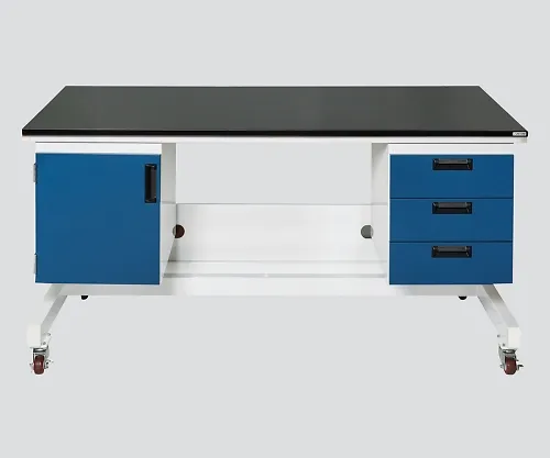 3-3980-01　［Discontinued］Mobile Steel Side Laboratory Bench 1200 x 750 x 800　MOB-1275