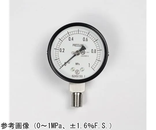 65-4269-89-20 Normal Pressure Gauge (Φ60) Vertical A Frame with 0.16 MPa with Inspection Certificate AA10-173