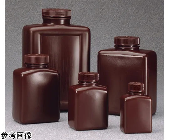 68-5628-06 Square Brown Bottle 125 mL HDPE Bulk/Body/Cap Separately Packaged 1 Box (500 Pieces) 312009-0004
