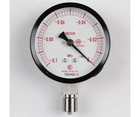 65-4277-47 Normal Pressure Gauge (Φ75) Vacuum Gauge (Negative Pressure Gauge) Vertical A Frame -0.1~0 MPa AC20-133