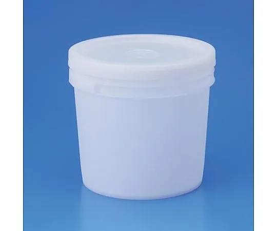 68-5195-26　［Discontinued］φ208x189mm/4.3 L Sealed Container (10 Pieces)　EA508AB-4