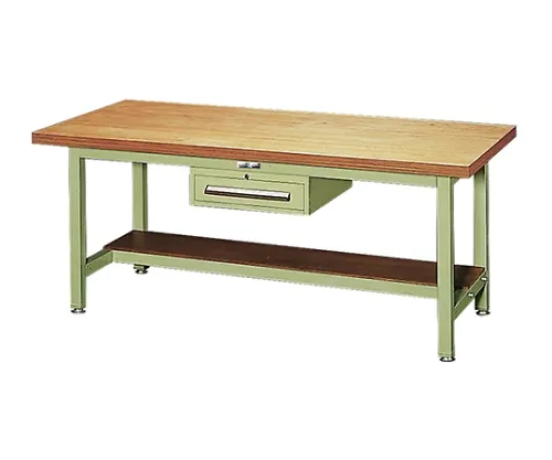 61-3762-92　［Discontinued］Work Table Super Type Varnish Finish Lamination Layer Top Board　SSN-1880E