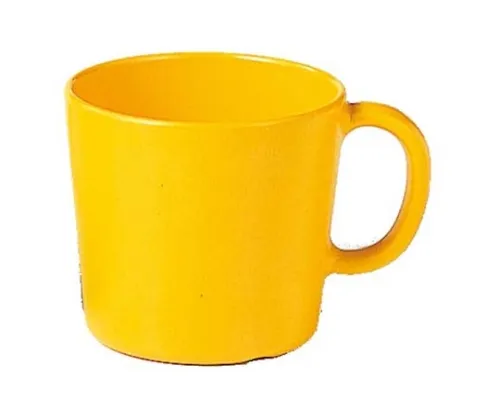 61-6839-47 Melamine Cop No. 83 Yellow φ77 x H71 200 mL 7460000